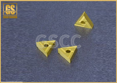 Le inserzioni su ordinazione del carburo del triangolo, carburo di CNC inserisce YG6/YG8/grado