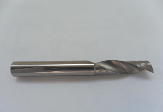 Mulino di estremità della flauto dello stinco diritto degli utensili per il taglio del carburo cementato del tungsteno singolo
