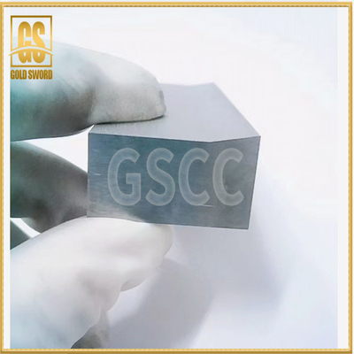 Gray Cemented Carbide Strips d'argento con una densità di 14.9-15.1 G/cm3